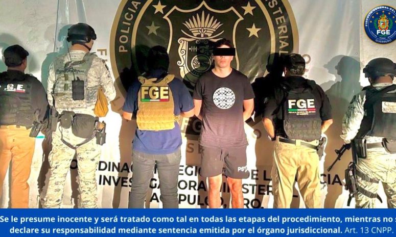 Cae presunto segundo al mando de célula delictiva en Acapulco 