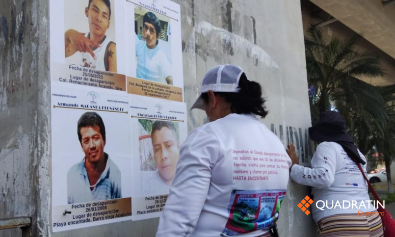 Reclama omisión de Fiscalía a 2 años de desaparecer su hijo en Acapulco